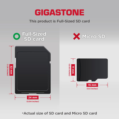 【5-Years Data Recovery】 GIGASTONE 128GB SD Card, 4K Camera Extreme, A2 V30 U3 C10 SDXC Memory Card High Speed, Compatible with Canon Kodak Olympus Digital Camera