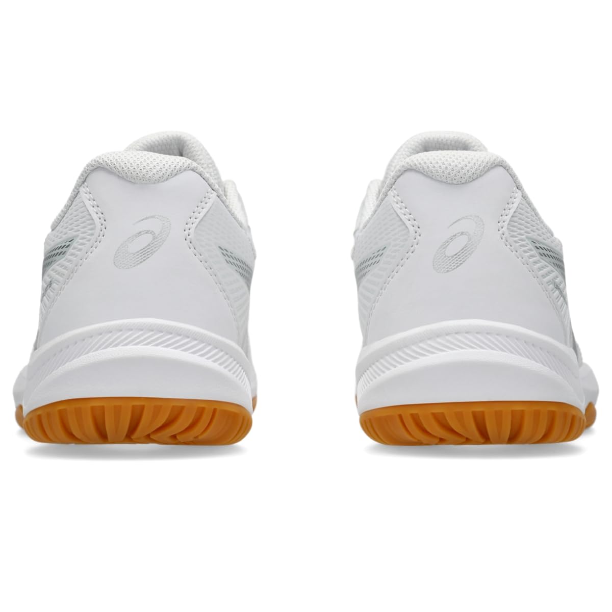 ASICS Women's Upcourt 6 Volleyball Shoes, White/Pure Silver