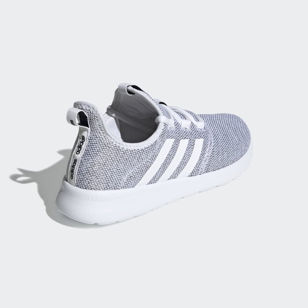 adidas Women's Cloudfoam Pure 2.0 Running Shoe, White/White/Black