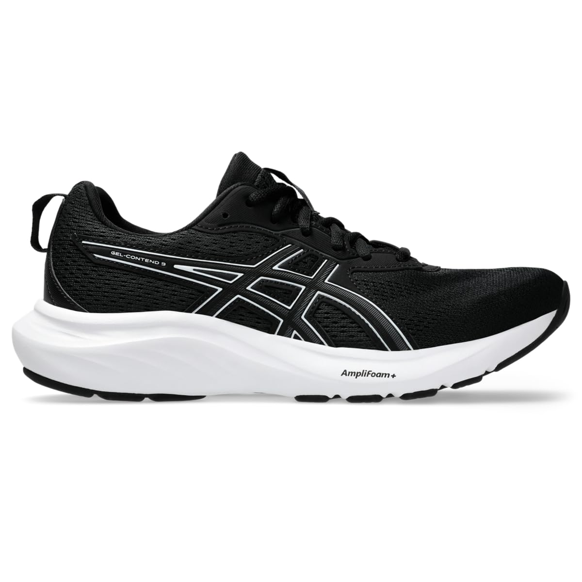 ASICS Women's Gel-Contend 9 Running Shoes, Black/White