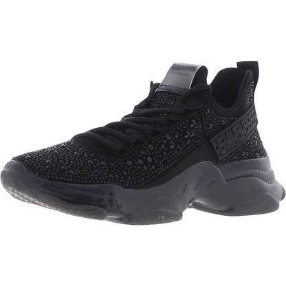 Steve Madden Women's Maxima Sneaker, Black