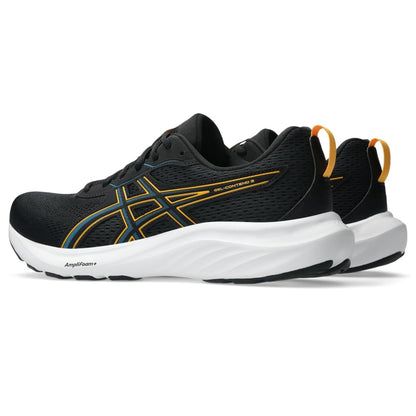 ASICS Men's Gel-Contend 9 Running Shoes, Black/YAMABUKI
