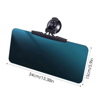 GLANSI Visera Parasol Automática para Coche (Negro)