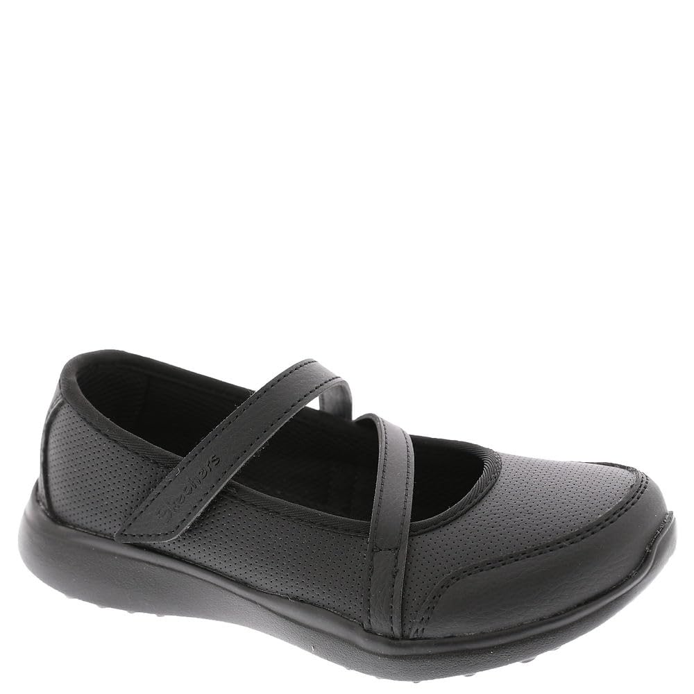 Skechers Zapatillas MICROSTRIDES-School Bus KIC para Niños (Talla 12 US / Negro)