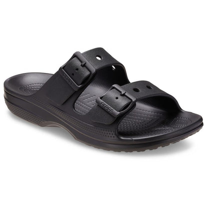 Crocs Mens Classic Saturday Slide, Black