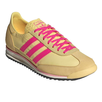 adidas Womens Sl 72 Og Lace Up Sneakers Shoes Casual - Yellow -