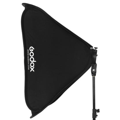 Godox Softbox 32"x32" with S2 S-Type Speedlite Bracket, Bowens Mount Soft Box Kit for Godox V1 AD400Pro AD200Pro AD200 V860II TT685II TT600 TT350