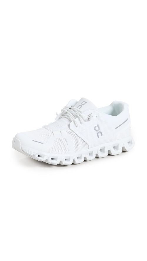 On Women's Cloud 5 Sneakers, All White