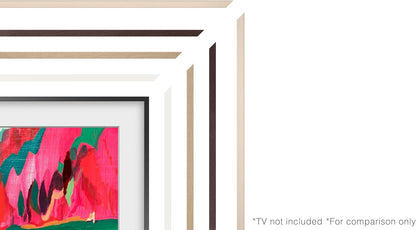 Samsung Bisel Personalizable para TV The Frame de 65 Pulgadas (Blanco Moderno)