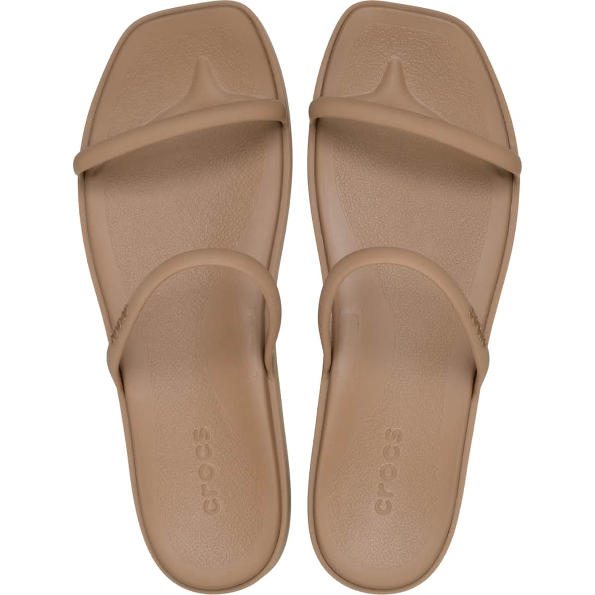 Crocs Women's Miami Two-Strap Sandals, Milk Chocolate