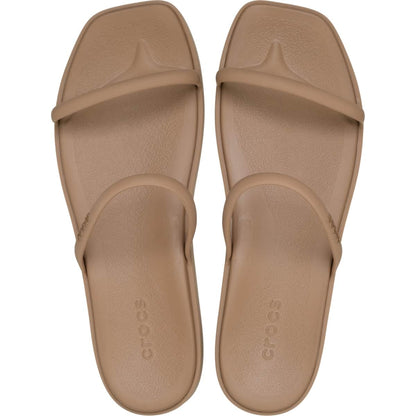 Crocs Women's Miami Two-Strap Sandals, Milk Chocolate