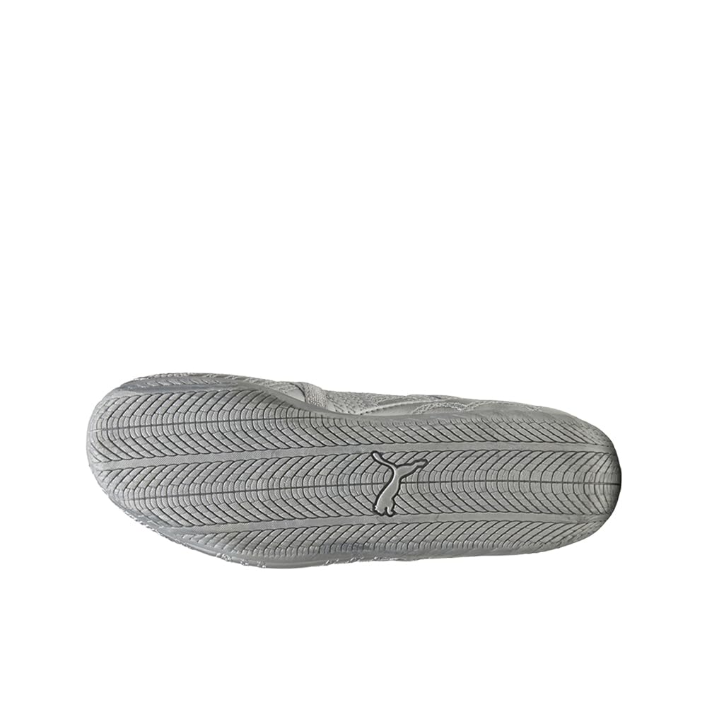 PUMA Kids Girls Wicked Speedcat Metallic Embroidered Ballet Flats Casual - Silver -