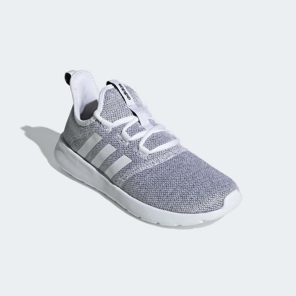 adidas Women's Cloudfoam Pure 2.0 Running Shoe, White/White/Black