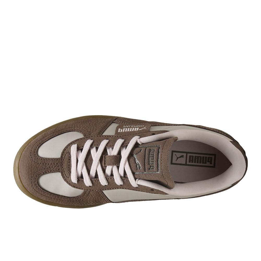 PUMA Womens Palermo Elevata Wine Club Lace Up Sneakers Shoes Casual - Brown -