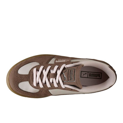 PUMA Womens Palermo Elevata Wine Club Lace Up Sneakers Shoes Casual - Brown -