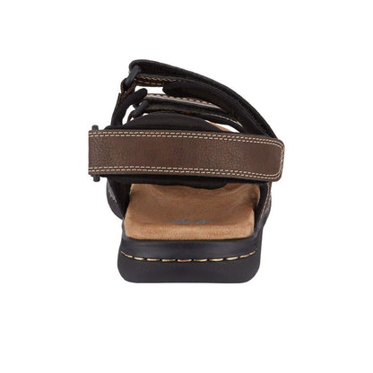 Dockers Mens Newpage Outdoor Sport Sandal Memory Foam, Briar