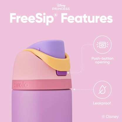 Owala Botella de Agua de Princesas Disney FreeSip (24 oz / Rapunzel)