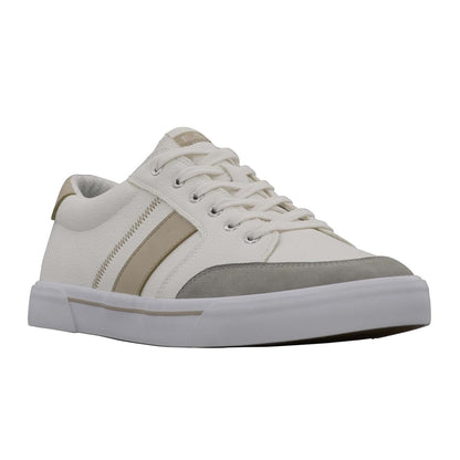 Ben Sherman Men's Hawthorn Fashion Sneaker, White/Doeskin