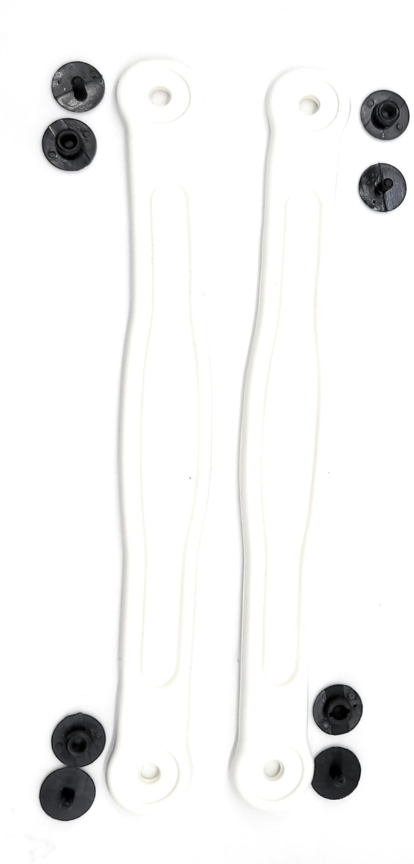 Snappy Straps for your Clogs or Croc (white, 9.5 inces)