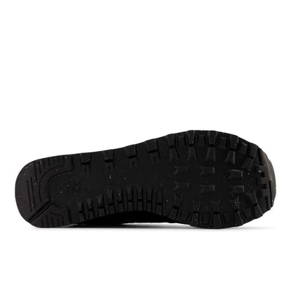 New Balance Women's 574 V2 Sneaker, Black/Metallic Black