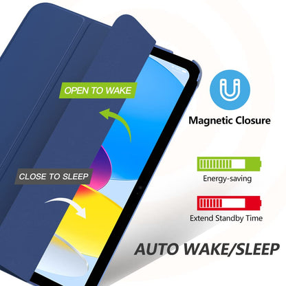MoKo Funda para iPad A16 (Navy Blue)