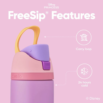 Owala Botella de Agua de Princesas Disney FreeSip (24 oz / Rapunzel)