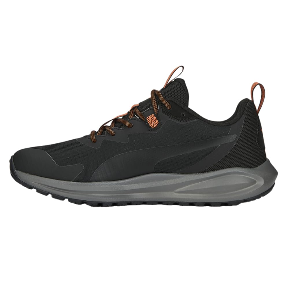 PUMA Mens Twitch Runner Trail Trail Running Sneakers Shoes - Black -