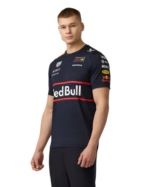 Castore Camiseta para Hombre Red Bull Racing F1 Team (Night Sky Blue)
