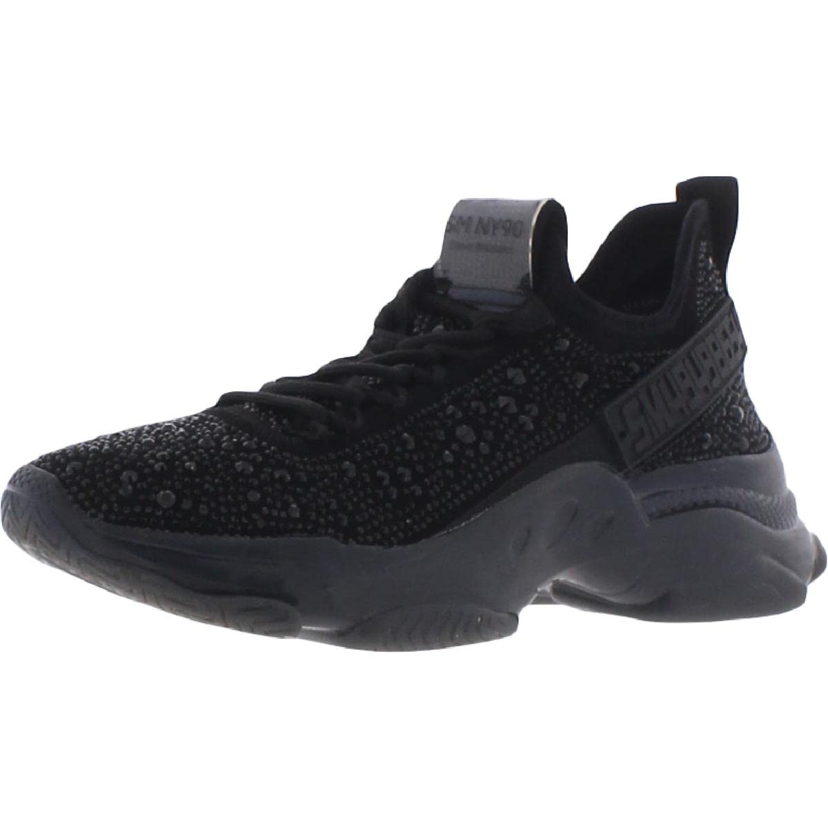 Steve Madden Women's Maxima Sneaker, Black