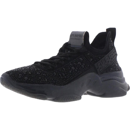 Steve Madden Women's Maxima Sneaker, Black