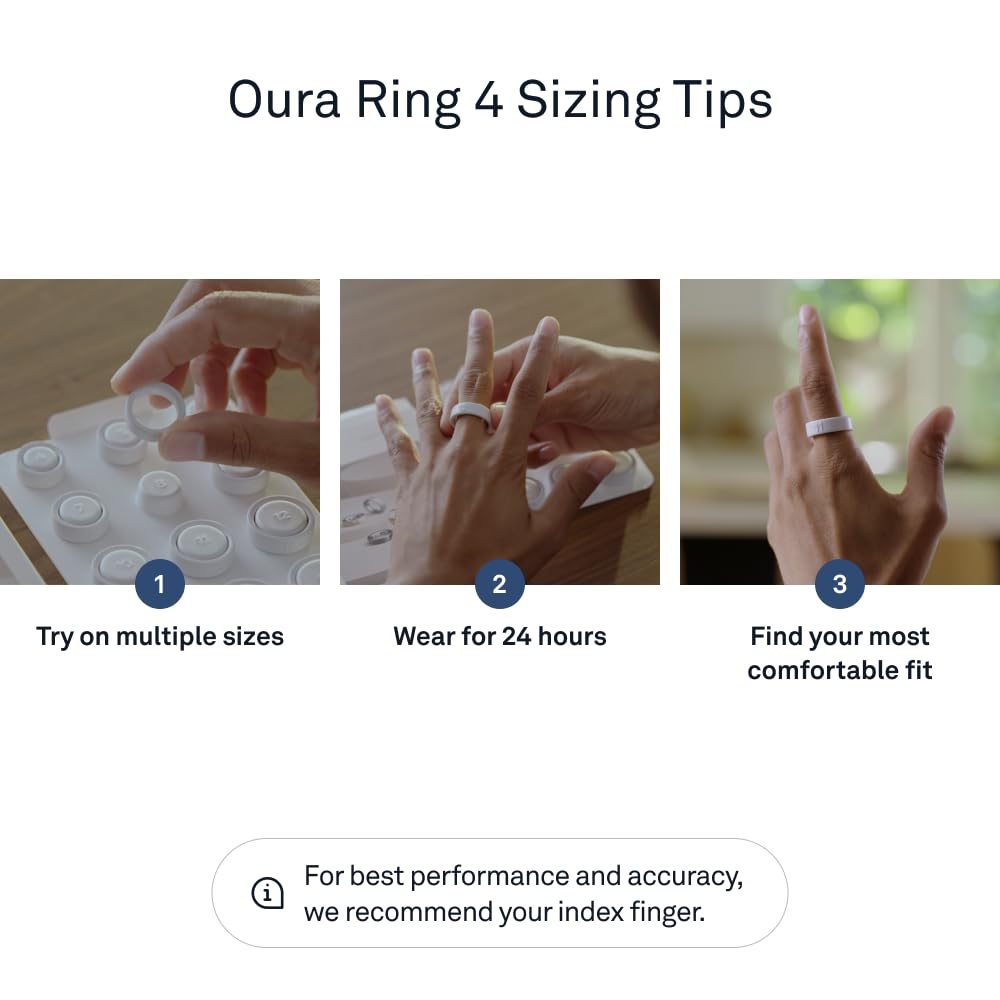 Oura Kit de Tamaño de Anillo Inteligente Ring 4