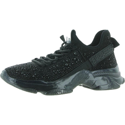Steve Madden Women's Maxima Sneaker, Black