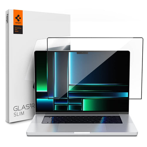 Spigen Protector de Pantalla de Vidrio Templado GlasTR Slim (MacBook Pro 14")
