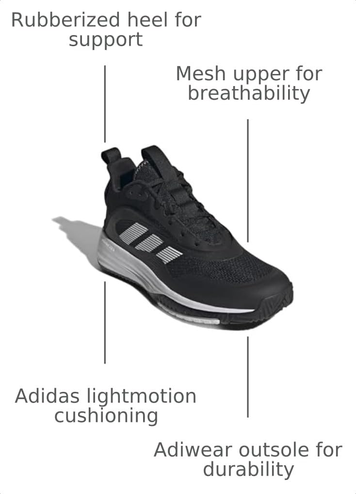 Adidas Men's Own The Game 3.0, Black/White/White