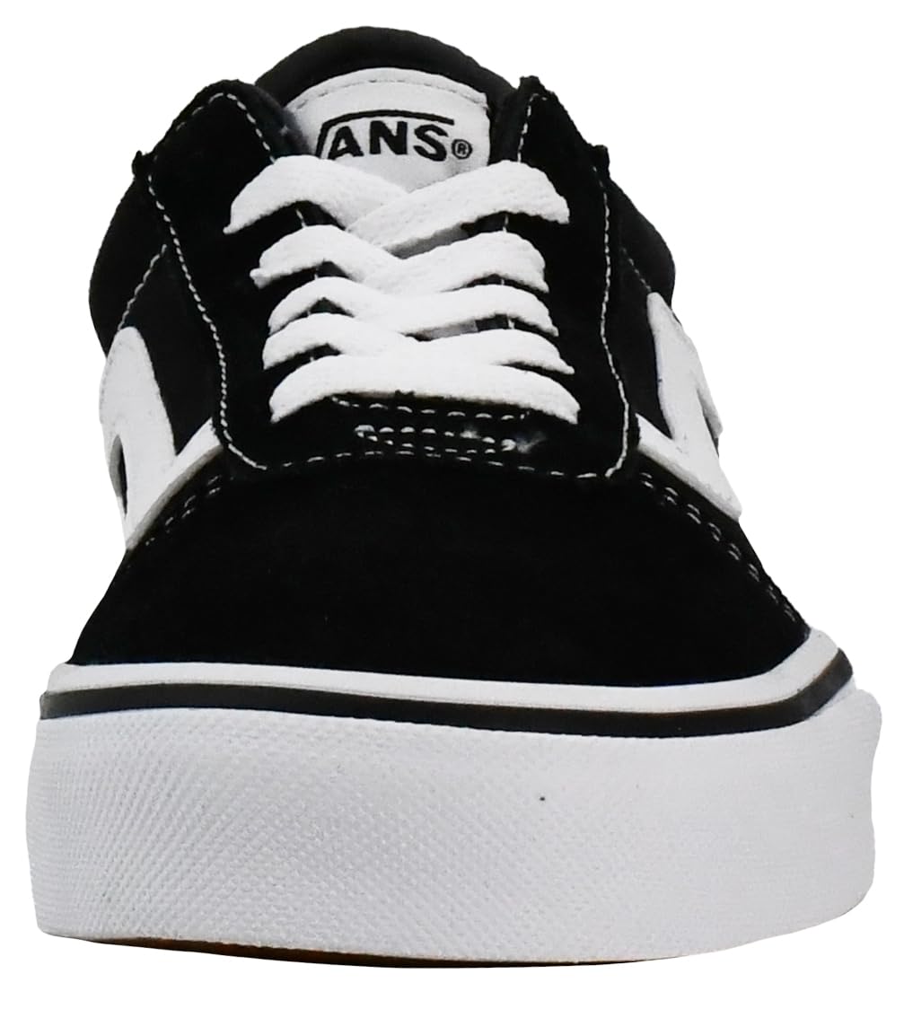 Vans Women's Ward Sneaker, Suede/CanvasBlack/White