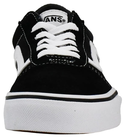 Vans Women's Ward Sneaker, Suede/CanvasBlack/White