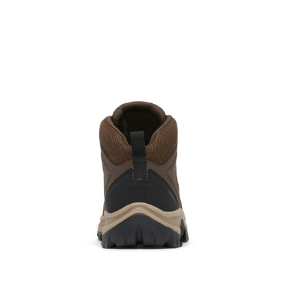 Columbia Mens Transverse Waterproof Hiking Boot, Cordovan/Golden Yellow
