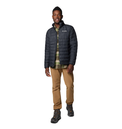 Columbia Chaqueta Acolchada con Aislamiento para Hombre (Negro / Talla M)
