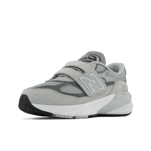 New Balance Kid's 990 V6 Sneaker, Grey/Silver