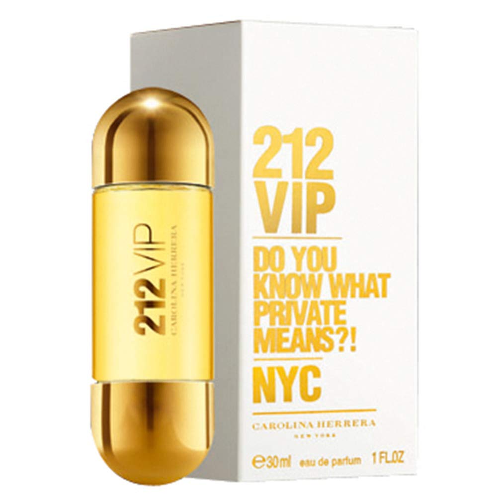 Carolina Herrera 212 Vip Fragrance para Mujer EDP (1 Oz)