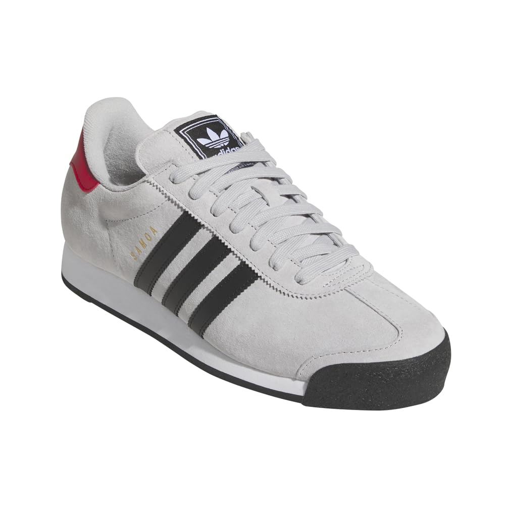 adidas Mens Samoa Lace Up Sneakers Shoes Casual - Grey -