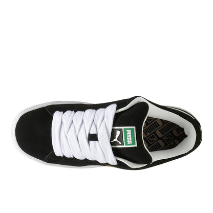 PUMA Mens Suede XL Shoes, Black White