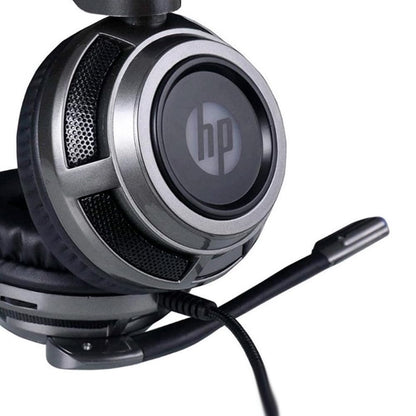 HP Headset Gamer, Black 1 P2+USB H200, Drive 50mm, LED, 8AA04AA