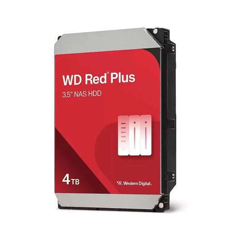 Western Digital Disco Duro Interno NAS WD Red Plus de 3.5" (4TB)
