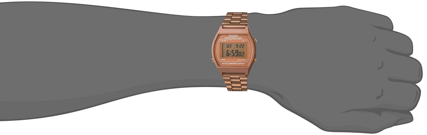 Casio Reloj Clásico B640WC-5A (Oro Rosa)
