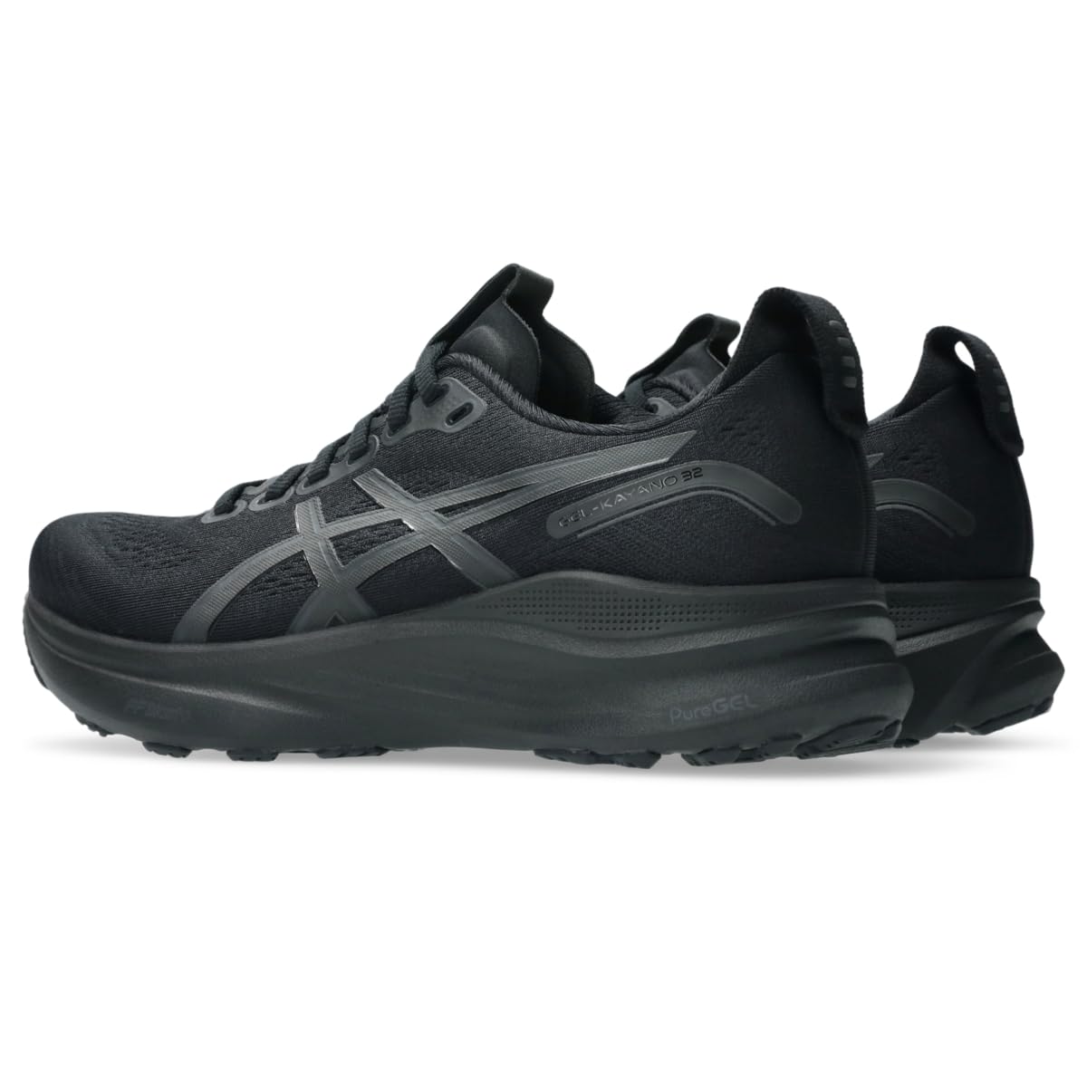 ASICS Women's Gel-Kayano 32 Running Shoes, Black/Graphite Grey
