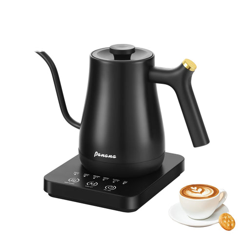 Panana Hervidor Eléctrico de Cuello de Cisne con Control de Temperatura (0.8L)