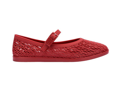 Melissa Harper Ballerina Jelly for Women, Red