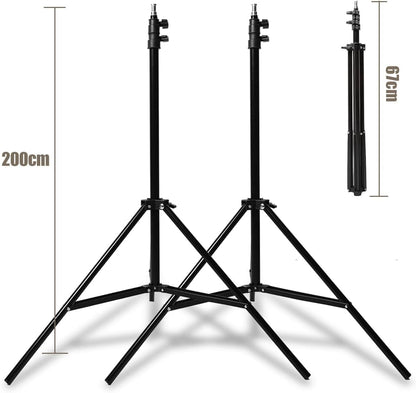 Godox 750W Professional Studio Strobe Flash Light Kit, 3-Light Godox Strobe Lighting Kit for Photography, 3x250W 5600K Monolights with Strobe Trigger, Softbox, Light Stands, Boom Arm