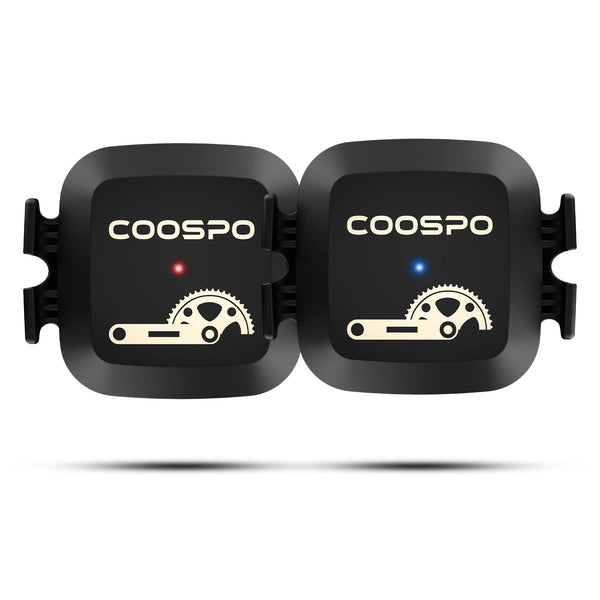 COOSPO Sensor Inalámbrico de Velocidad y Cadencia para Bicicletas